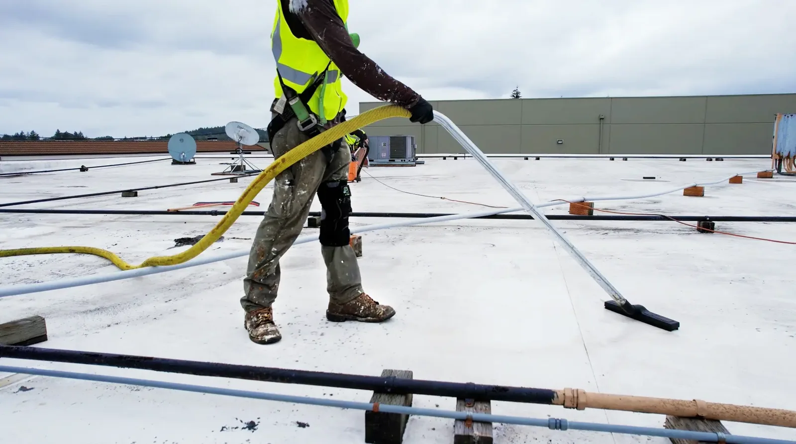 Commercial Roof Seam Failure Repair in Columbia, MO Commercial Roof Seam Failure Repair in Columbia, MO