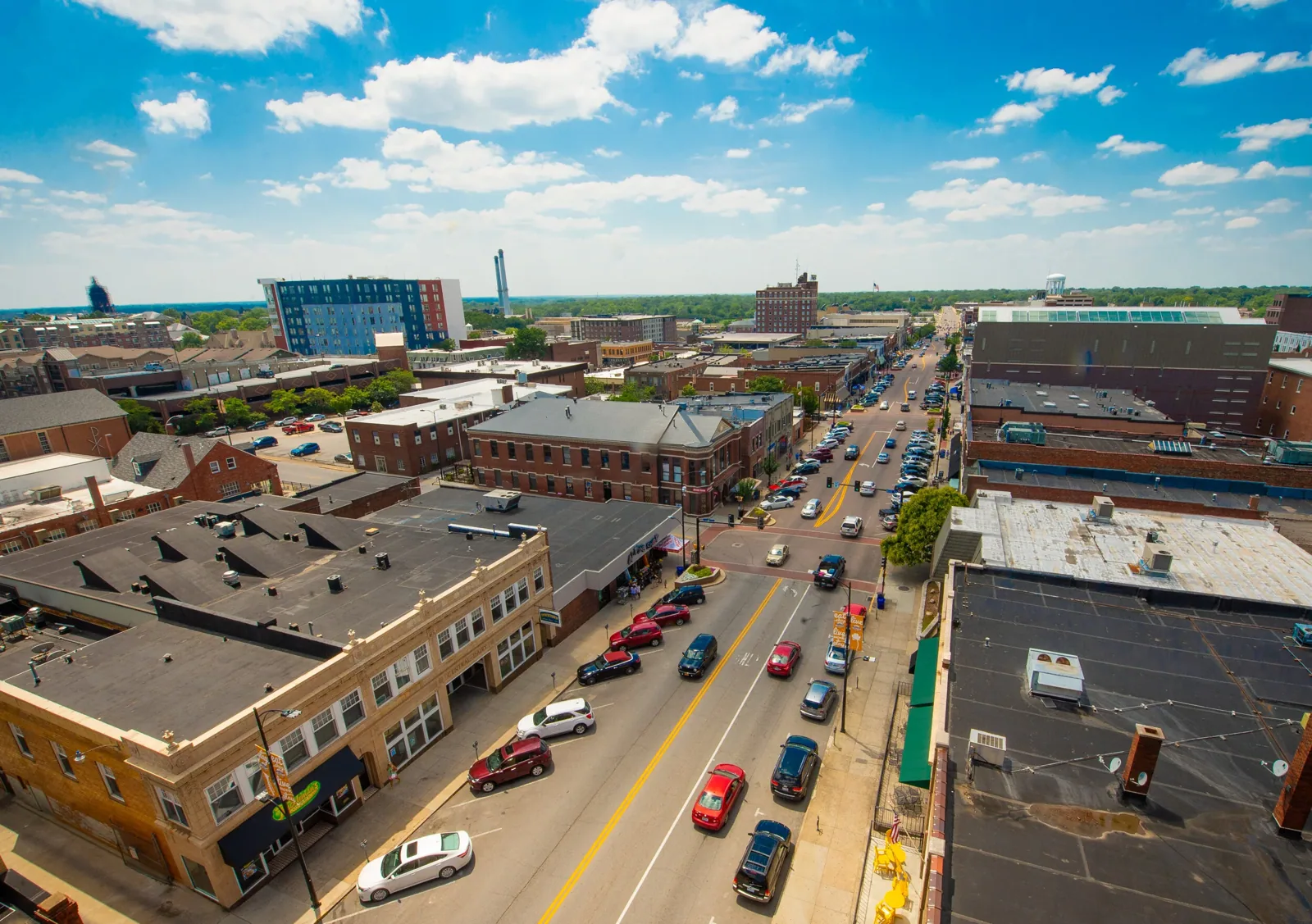 Commercial Roofing at The District, Columbia, MO
