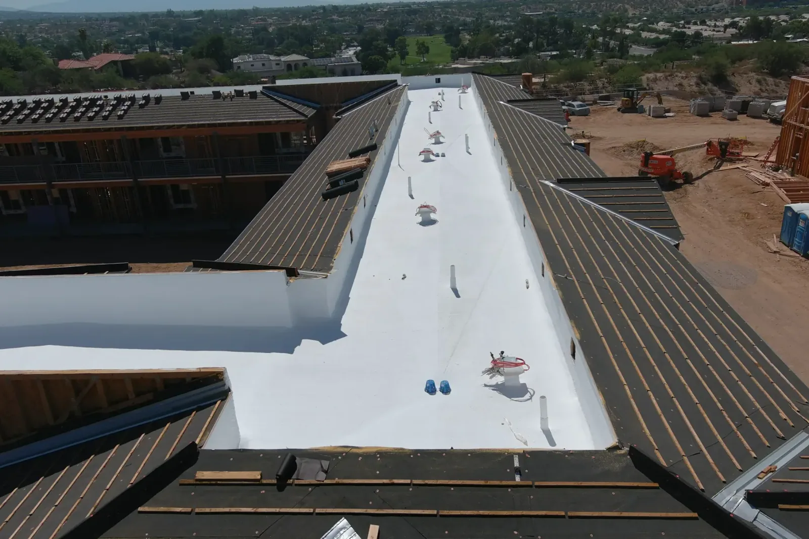 Commercial roof inspection in Columbia, MO