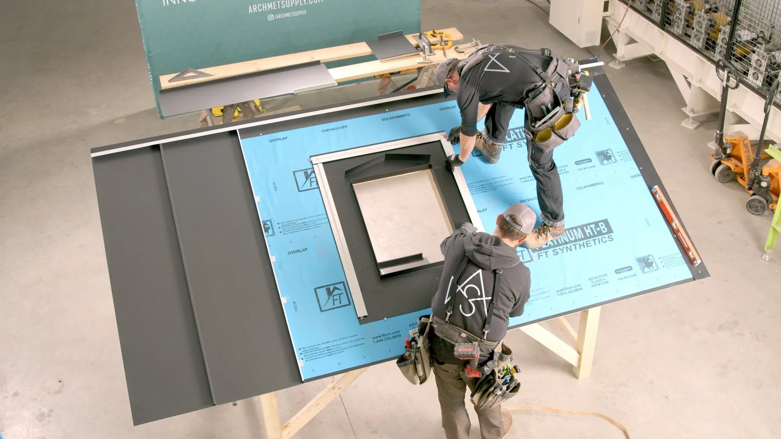 Commercial Skylight and Penetration Flashing in Columbia, MO