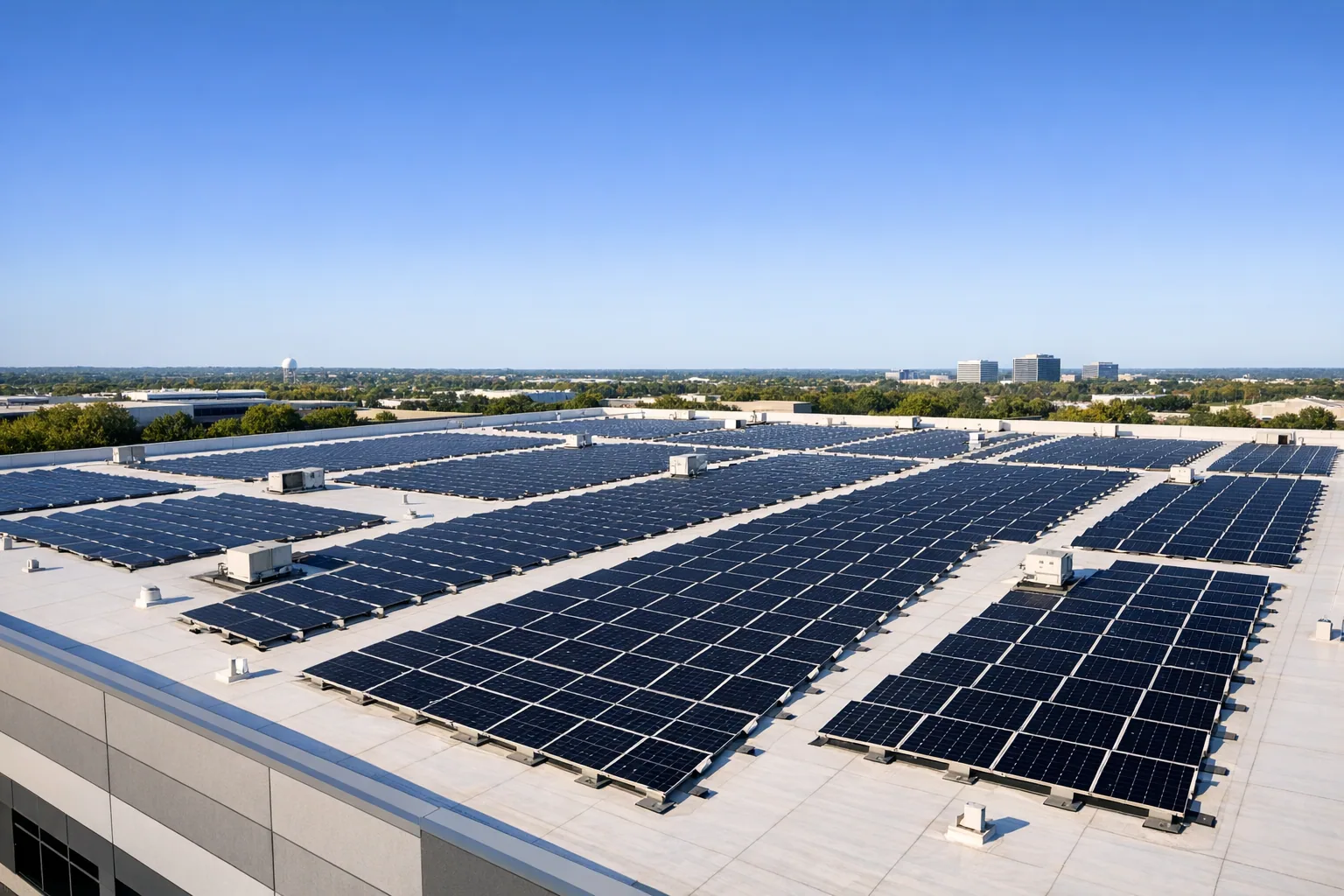 Solar-Ready Commercial Roofing in Columbia, MO